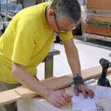 Arbeit in unserer Tischlerei